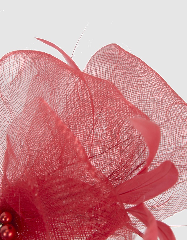 Max Alexander - Red Bow Racing Fascinator