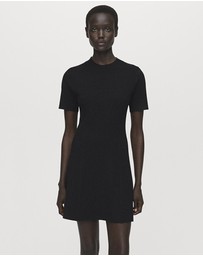 M.N.G - Fine-Knit Flared Dress