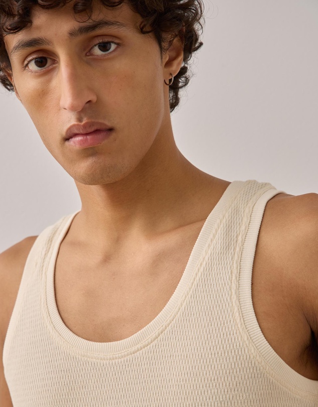 Charlton  - Japanese Cotton Waffle Tank