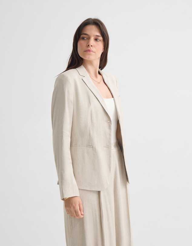 Oxford - Poppy Linen Suit Jacket