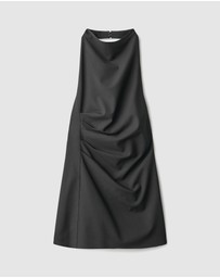 M.N.G - Halter Neck Ruched Dress