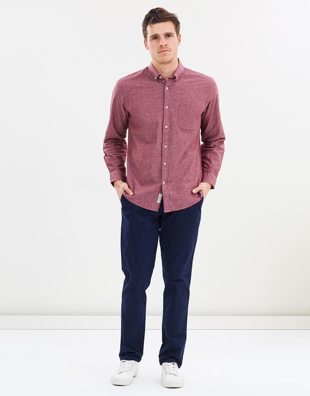 Sportscraft - Long Sleeve Regular Collins Shirt