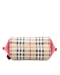 Pre-Loved by Azura Reborn - Pre-Loved Mini Haymarket Check Coated Canvas Blaze Crossbody