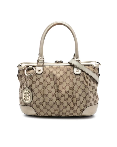 Pre-Loved by Azura Reborn - Pre-Loved GG Canvas Sukey Satchel
