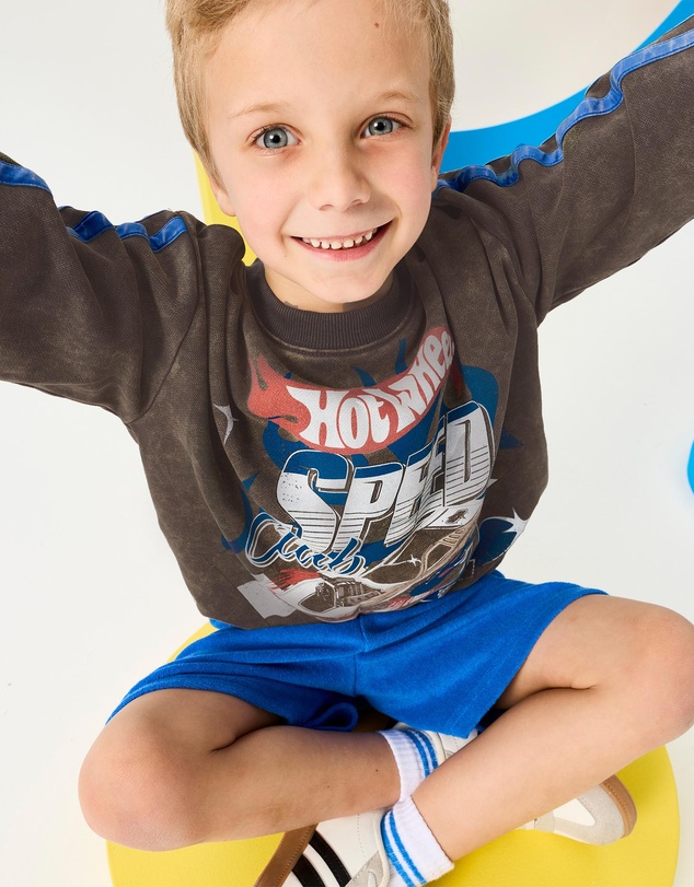 Rock Your Kid - Hot Wheels Speed Club Sweat Top - ICONIC EXCLUSIVE - Kids