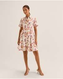 Review - Tropics Mini Shirt Dress