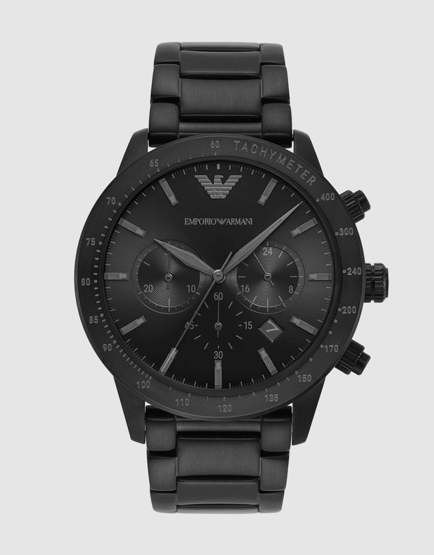 Emporio Armani - Black Chronograph Watch AR11242