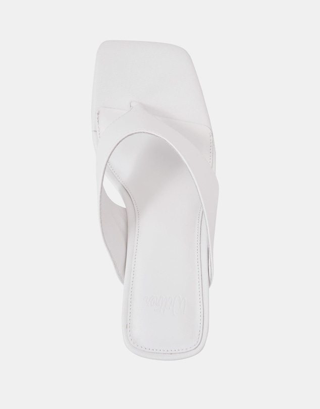 Wittner - Perri Optic White Leather