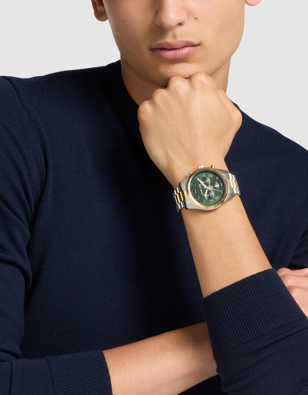 Michael Kors - Lexington Two Tone Chronograph Watch