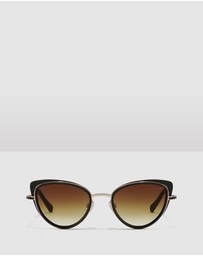 Hawkers Co - Brown Feline Sunglasses for Men and Women UV400