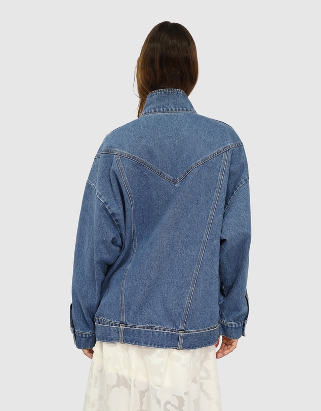 Belle & Bloom - Downtown Denim Oversized Jacket