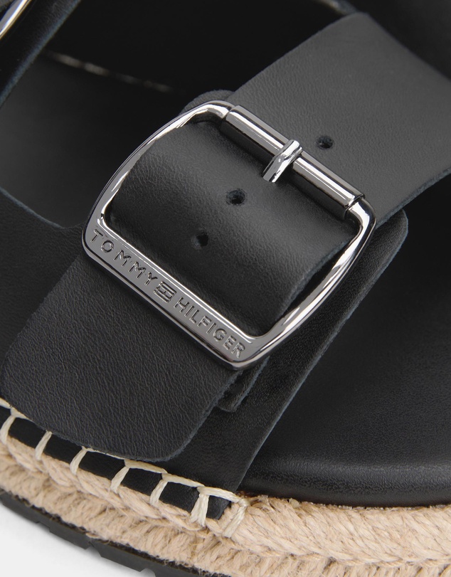 Tommy Hilfiger - Flex Jutte Hilfiger Leather Sandals - Men's