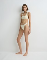 BONDI BORN - Cara Bikini Top - Porcelain (Embodee™)