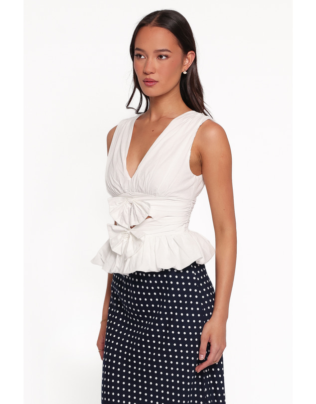 Petal & Pup - Bitsy Top - White