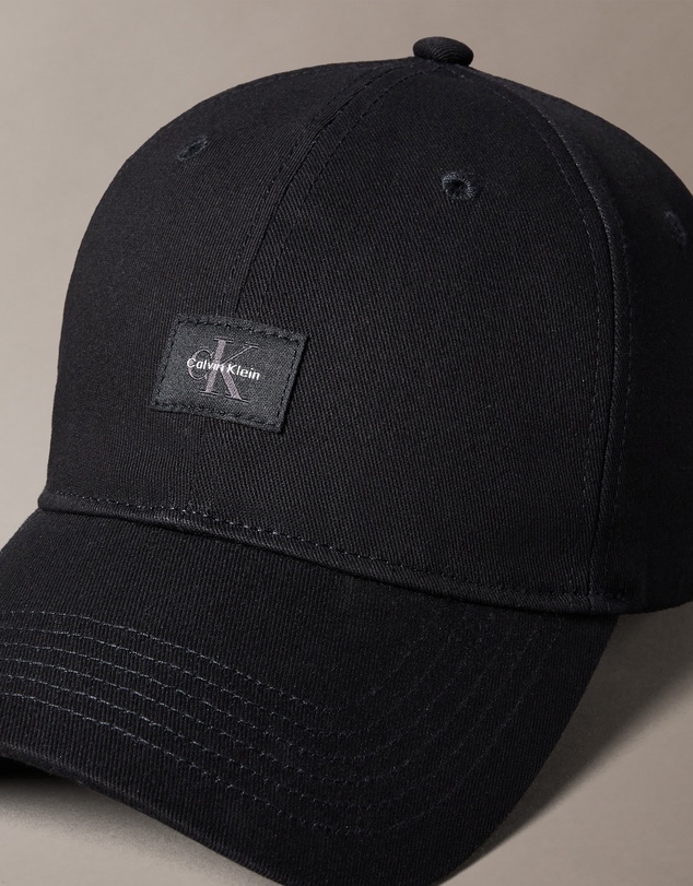 Calvin Klein - Monologo Woven Patch Baseball Cap