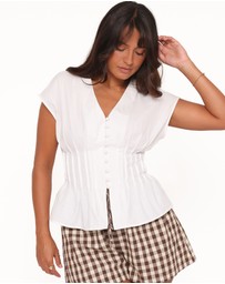 Petal & Pup - Jimena Top - White