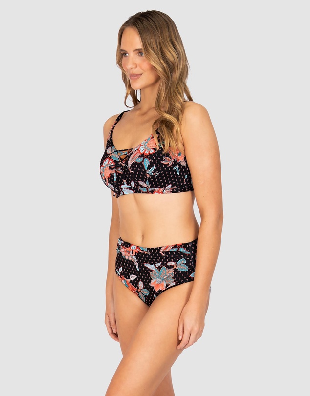 Baku Swimwear - Spice Temple E/F/G Cup Lace Up Bikini Bra Top