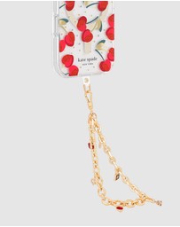 Kate Spade - Kate Spade Cherry Dot MagSafe Charm Bundle for iPhone 17 Pro