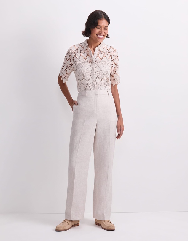 Sportscraft - Freya Straight Linen Pant