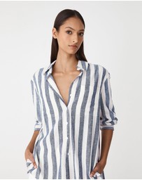 Forcast - Ikaria Linen Blend Shirt