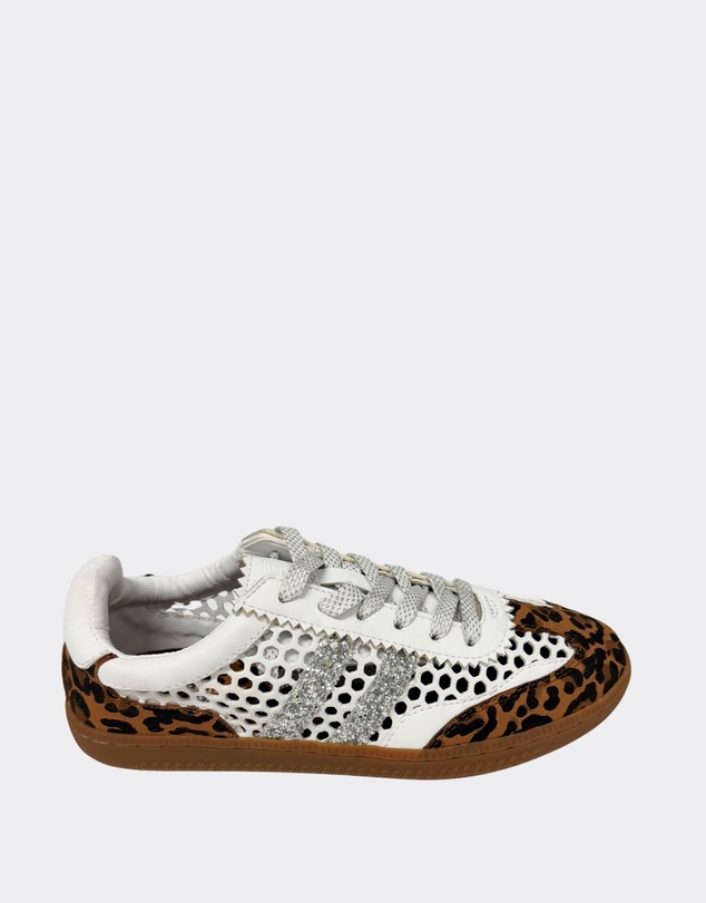 Human - Reece Sneakers - Women's White Ocelot
