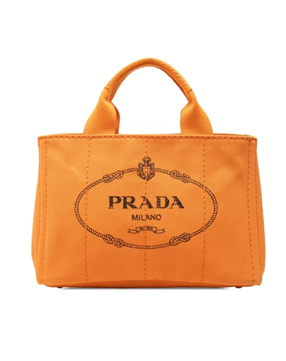 Pre-Loved by Azura Reborn - Pre-Loved Small Canvas Canapa Logo Satchel