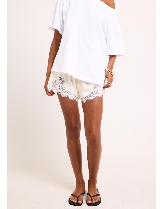 Alice In The Eve - Joy Lace Mini Shorts