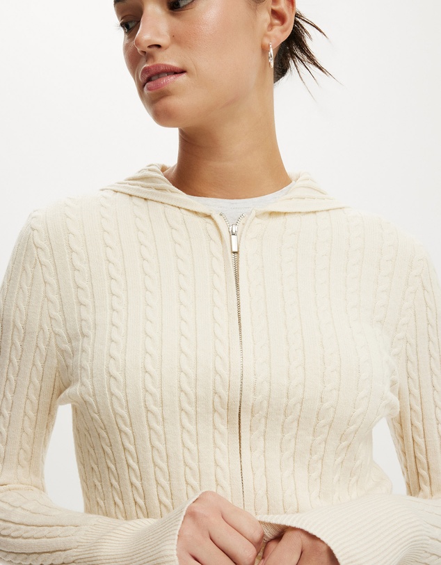 Cotton On - Everfine Hooded Knit
