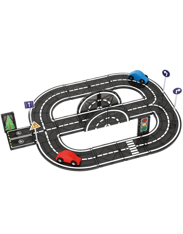 Magnetika - Magnetic Road Playset