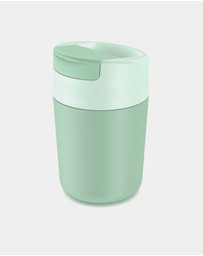 Joseph Joseph - Sipp™ Travel Mug with Flip-top Cap - 340 mL (12 fl. oz) (Green)