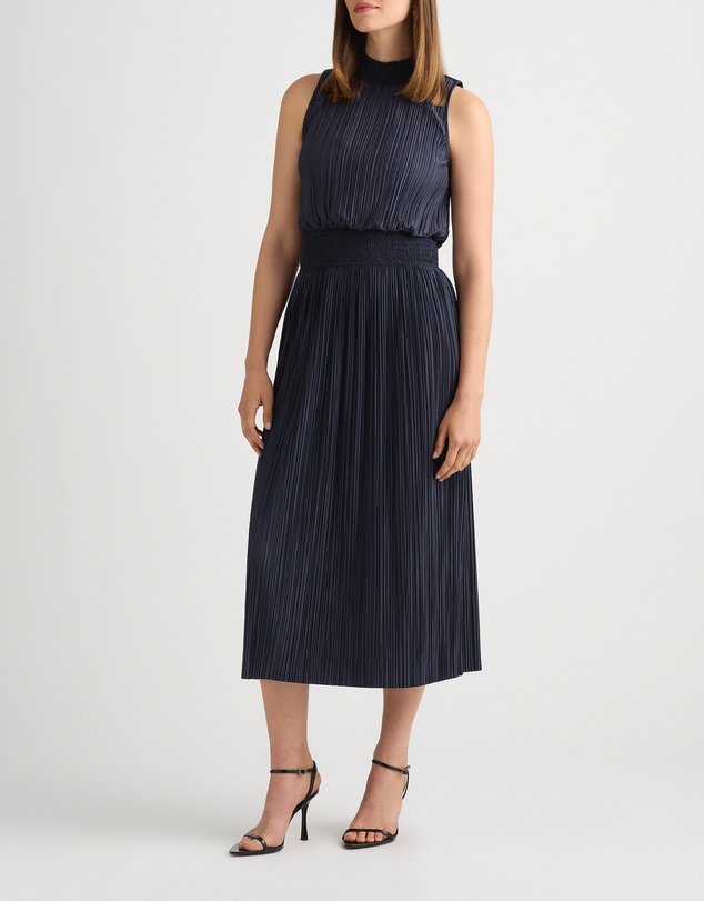 David Lawrence - Tauri Pleat Jersey Dress