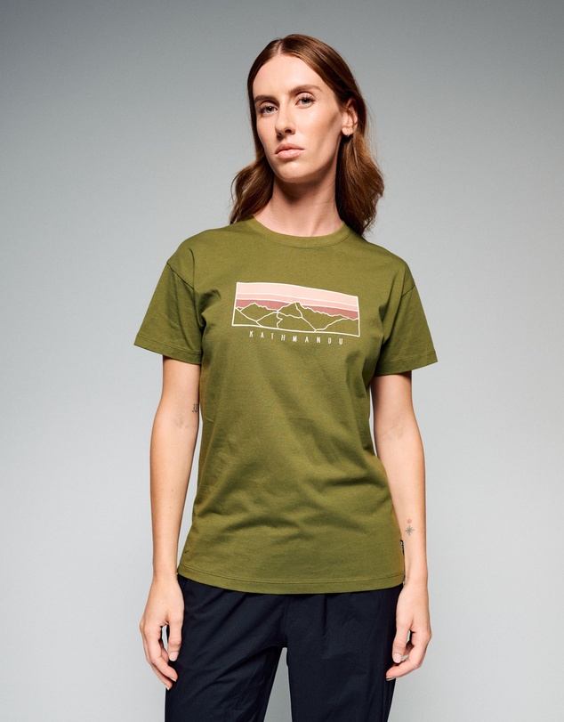 Kathmandu - Mountain Sunset Organic Cotton T-shirt