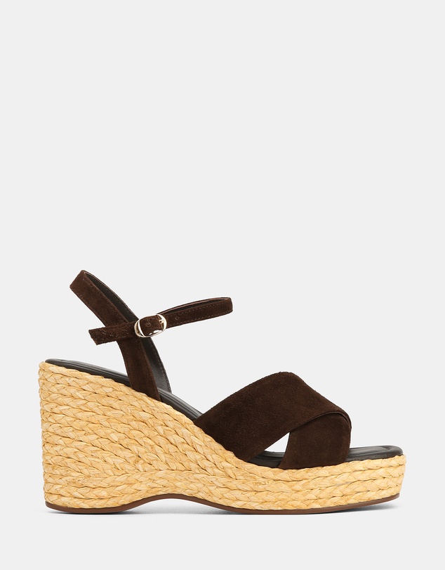 Wittner - West Suede Leather Espardrille Wedge Sandals