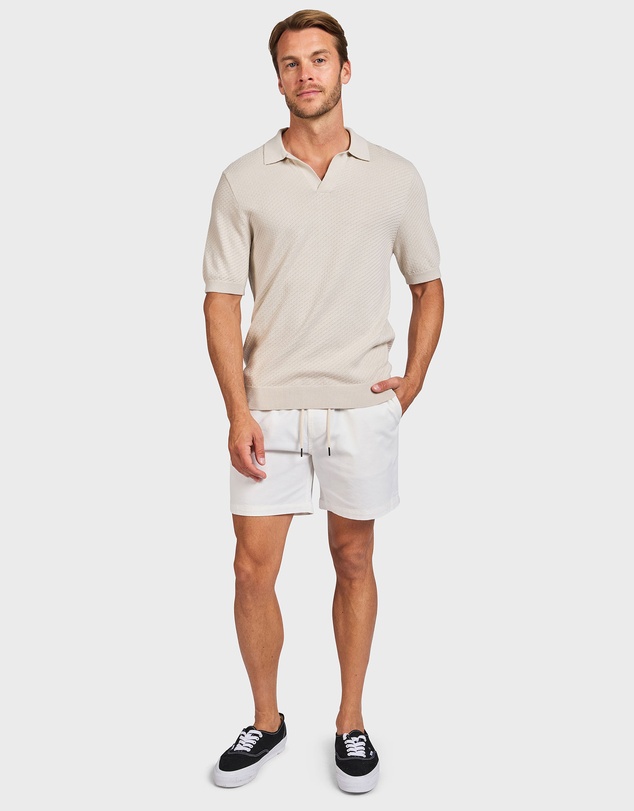 Academy Brand - Jonny Textured Knit Polo