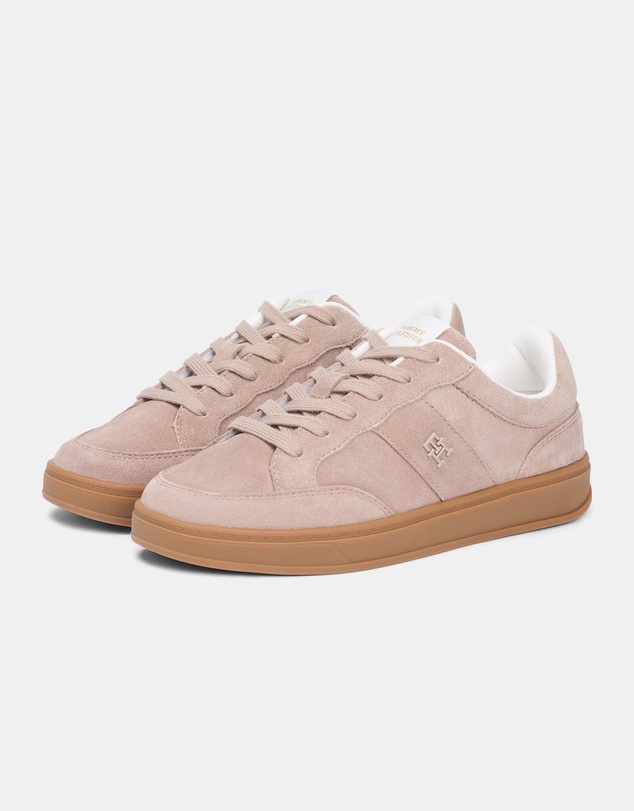 Tommy Hilfiger - Jackie TH Heritage Suede Court Sneakers - Women's