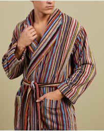 Paul Smith - Signature Stripe Woven Cotton Dressing Gown