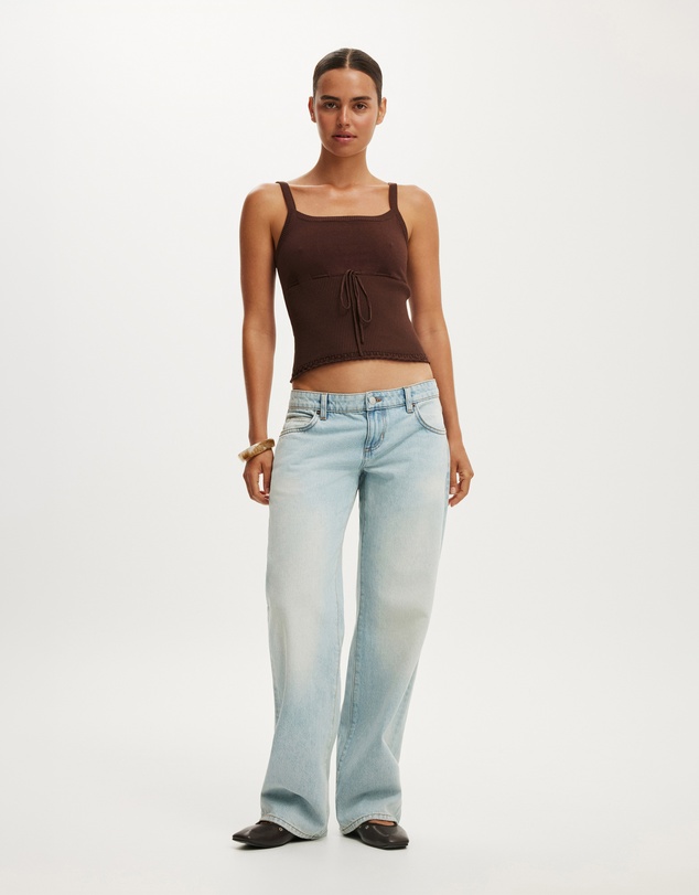 Cotton On - Ruffle Hem Knit Cami