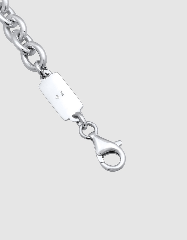 Kuzzoi - ICONIC EXCLUSIVE - Classic Cable Chain Bracelet in 925 Sterling Silver
