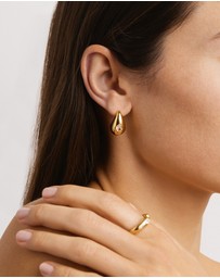 By Charlotte - Dewdrop Large Earrings