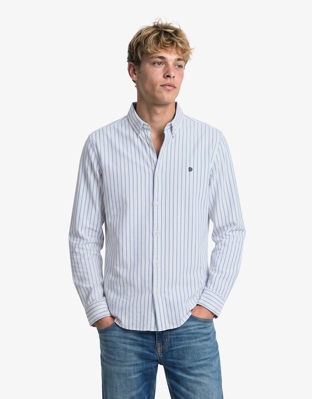 Superdry - Preppy Oxford Long Sleeve Shirt