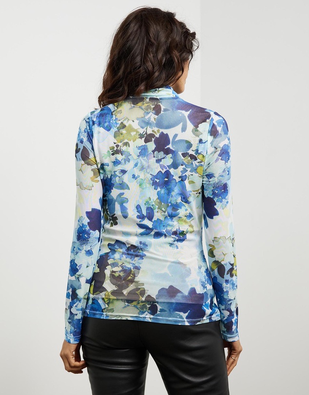 Sofia Irina - PRINT MESH TOP