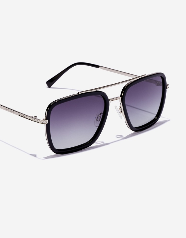 Hawkers Co - HAWKERS - IBIZA - POLARIZED BLACK GREY Sunglasses for Men and Women UV400