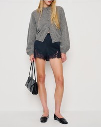 Reformation - Fern Satin Shorts
