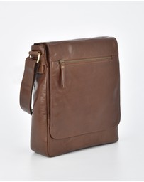 Cobb & Co - Kooyong RFID Leather Satchel