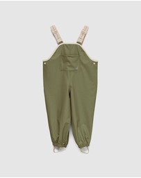 Crywolf - RAIN OVERALLS Olive