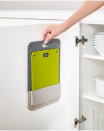 Joseph Joseph - DoorStore™ Chop 2-piece Chopping Board Set with In-cupboard Storage Case