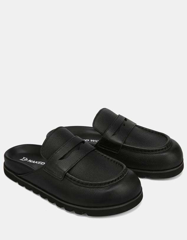 Naked Wolfe - Cord Black Pebble Leather