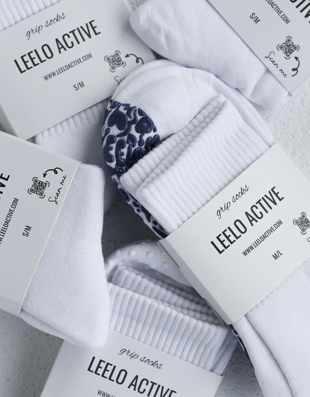 Leelo Active - Grip Socks - The Design Collection