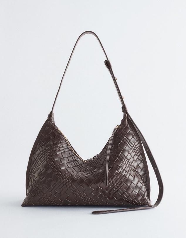 & Other Stories - Interwoven Leather Crossbody Bag