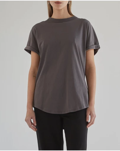 DRICOPER DENIM - Slouchy Grey Tee